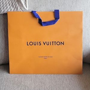 Authentic Louis Vuitton Empty Shopping/Gift Bag